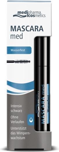 Image du produit Medipharma cosmetics Mascara med waterproof, 1 crayon