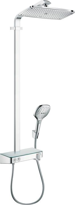 Produktbild hansgrohe Raindance Select E 360 1jet ShowerTablet Showerpipe ohne EcoSmart, chrom : Farbe - Chrom