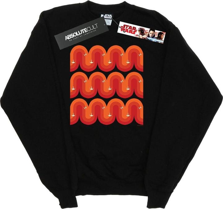 Star Wars XWing And TIE Fighter Retro Sweatshirt (XXL)