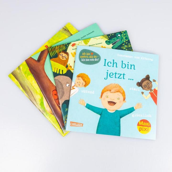 Produktbild Maxi-Pixi-4er-Set 89: Glücklich, trauri (Deutsch, Diverse, 2022)