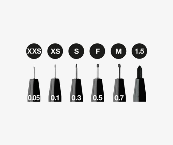 Image du produit Faber-Castell Feutre (Noir, 6 x)