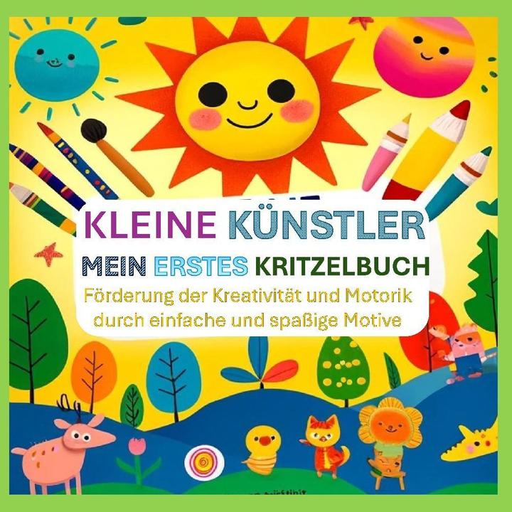 Actual product image Kleine Künstler: Mein erstes Kritzelbuch