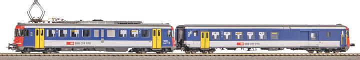 Produktbild Piko SBB Triebwagen RBe 540 Triebwgn+BDt EW II, DC EpV (Spur H0)