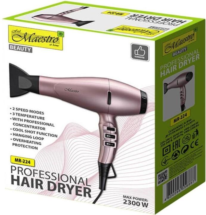 Produktbild Maestro Suszarka do włosów 2300W MR-224