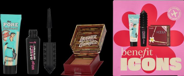 Immagine prodotto BeneFit Cosmetics Benefit Icons 3-Piece Miniature Set 0,25 Oz Primer + 0,14 Oz Badgal (Set trucco)