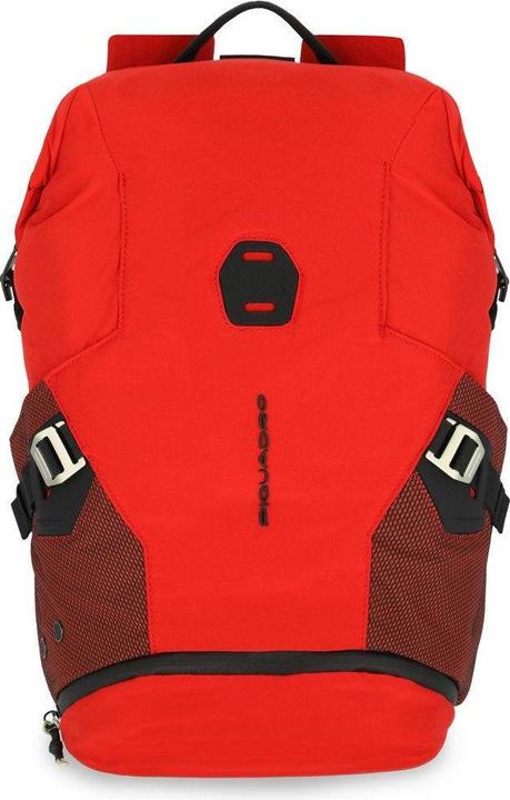 Image du produit Piquadro Nylon, Textile Backpack, Red, Laptop And Ipad Wallet Ke