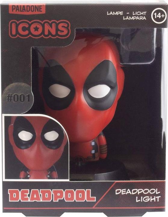 Actual product image Paladone Products Deadpool Icon Light BDP ambient lighting