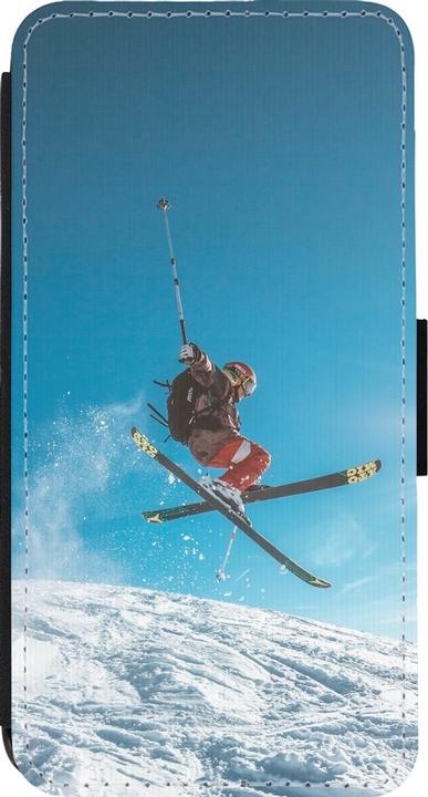 Actual product image PhoneLook Coque Wallet noir Winter 22 Ski Jump (Apple iPhone 14 Pro)