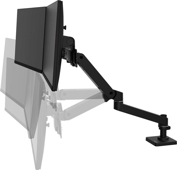 Image du produit Ergotron LX PRO ARM DUAL DIRECT DESK MOUNT black (Tables, 27")
