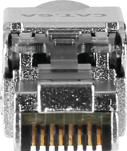 Produktbild EGB RJ45 CAT 6 A Netzwerkstecker geschirmt (Netzwerkkabel Stecker)