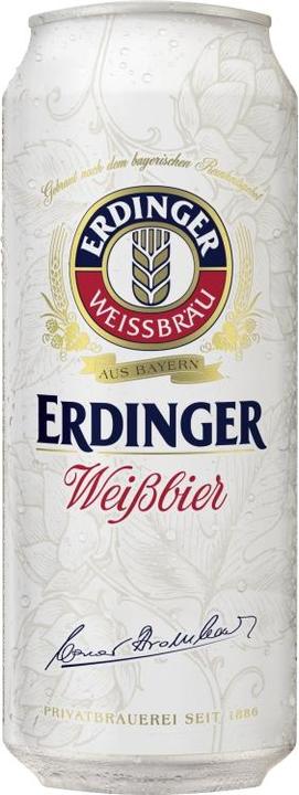 Image du produit Erdinger Bière blanche (24 x 50 cl)