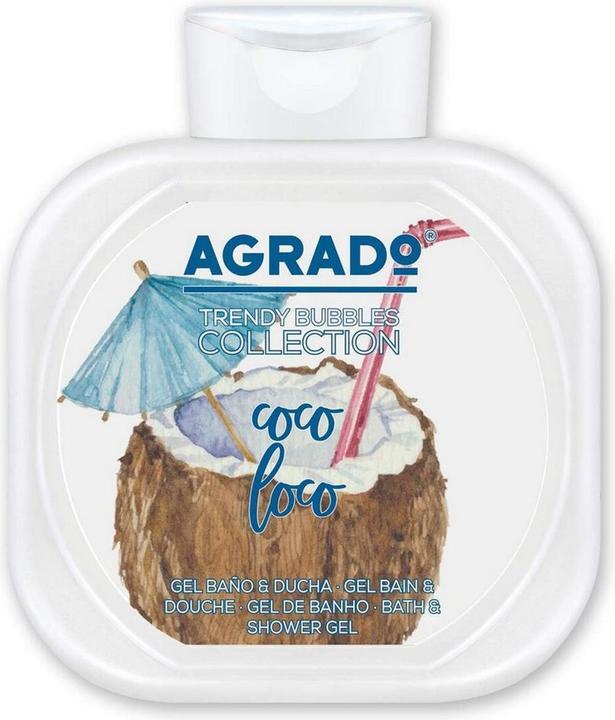 Actual product image Agrado Coco Loco Trendy Bubbles Fruit Collection PH Neutral Bath and Shower Gel 750ml (750 ml)