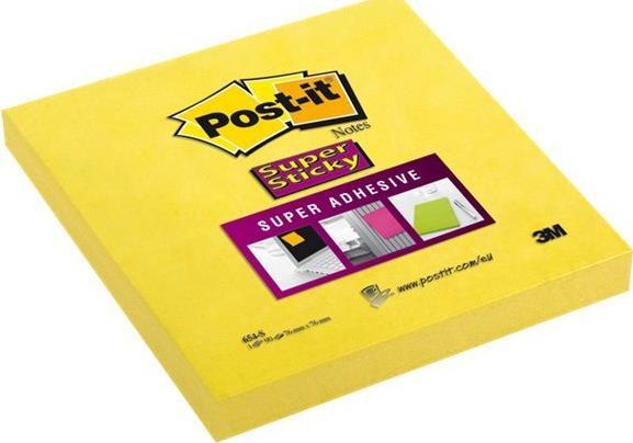 Image du produit Post-it Super Sticky Sticky Sticky Notes (76 x 76 mm)