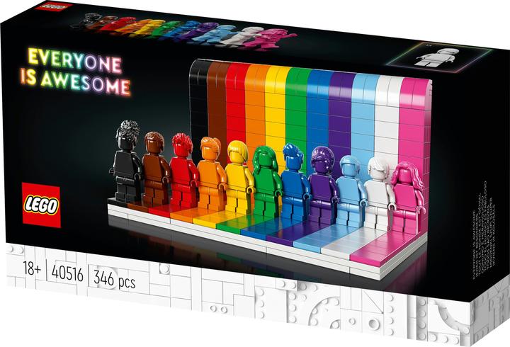 Produktbild LEGO Jeder ist besonders (40516, LEGO Seltene Sets, LEGO Architecture)