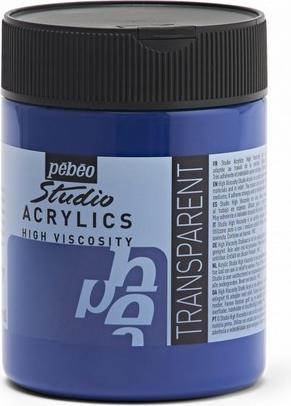 Image du produit Pebeo Acrylique fine Studio Acrylics (Bleu de phtalocyanine, 500 ml)