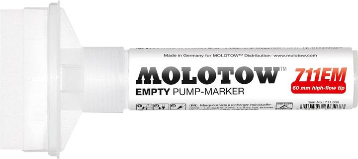 Actual product image Molotow Blank marker System 711 EM 60 mm (60 mm, 1 x)
