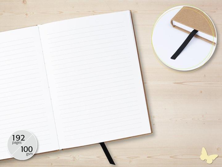 Image du produit Jolie Carnet de notes (À rayures, Couverture rigide)