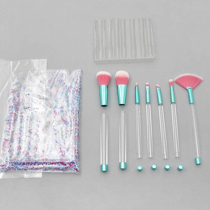 Produktbild König Design Pinselset Makeup Professionelles 7 Stk. Make Up Pinsel Set Kosmetikpinsel (Set)