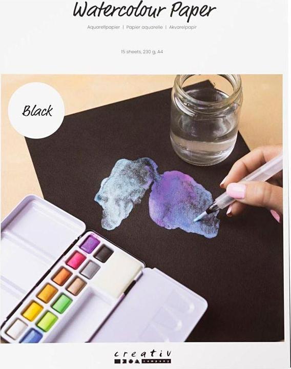 Produktbild Creativ Company Aquarellpapier (230 g/m², 15 x)