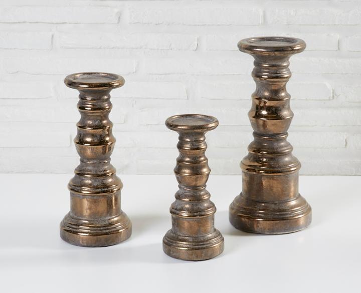Image du produit La Casa di Caesar Chandelier ciment or antique 32 cm
