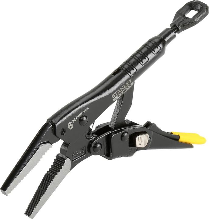Stanley FatMax Gripzange / Feststellzange (150 mm, lange Backen, TRULOCK-Zugmechanismus für kontroll (150 mm)