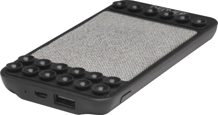 Produktbild Denver PBQ-4000 - POWERBANK MIT KABELLOSER LADEFUNKTION NACH QI-STANDARD UND SAUGNÄPFEN - 4000 mAh (4000 mAh, 14.80 Wh)
