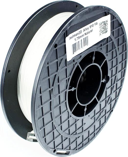Produktbild Taulman3D TAULMAN Filament PA Nylon alloy natural 450g 1.75mm (Nylon, 1.75 mm, 450 g, Schwarz)