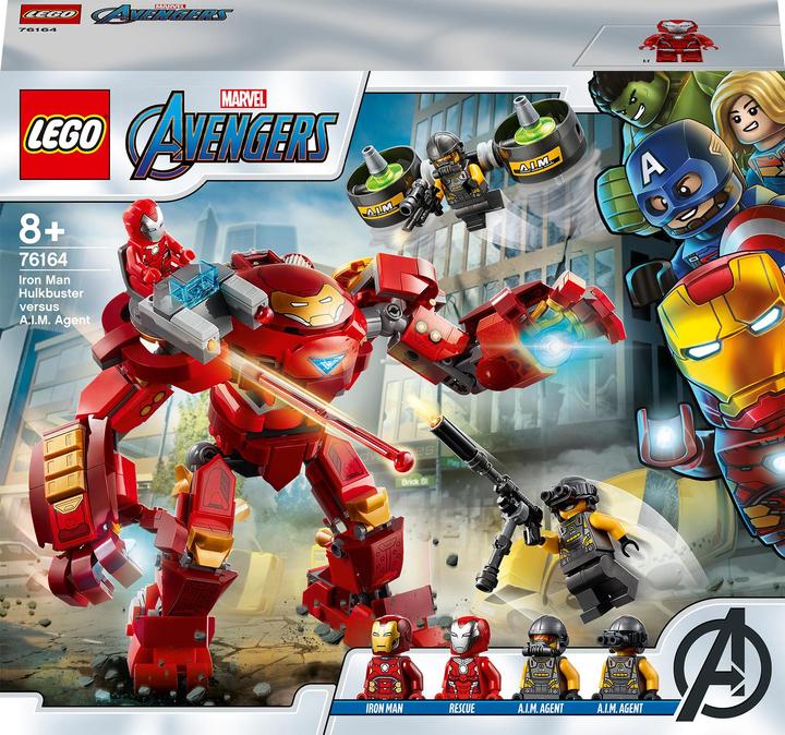LEGO Iron Man Hulkbuster vs. A.I.M. Agent (76164, LEGO Marvel)