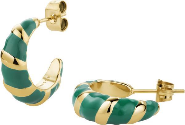 Rosefield Essentials Ohrringe (Gold 14K, Emaille)