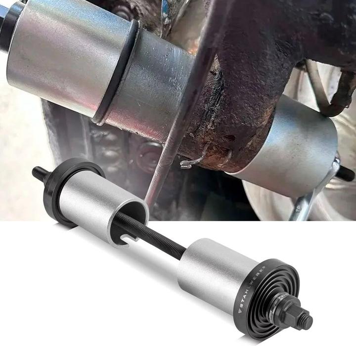 Actual product image Stahlwerk Buchsenlager-Abzieher 27-teilig Silentlager-Werkzeug Radlager-Abzieher