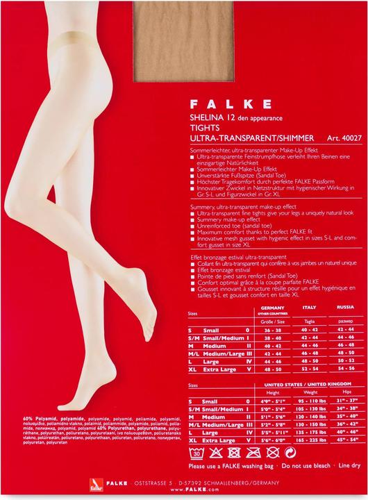 Image du produit Falke Shelina 12 TI (12 DEN, 38 - 40)
