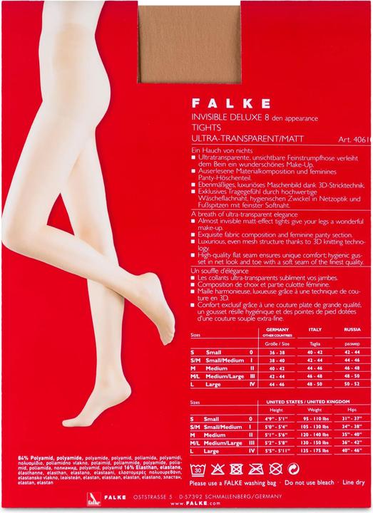 Image du produit Falke Inv. Deluxe 08 TI (8 DEN, 40 - 42)