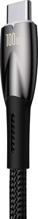 Image du produit Baseus Câble USB pour USB-C Glimmer Series, 100W, 1m (Noir) (1 m, USB 2.0, 100 W)
