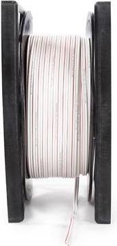 Actual product image Cables SPEAKER WIRE - WHITE - 2 x 1.5 mm² - 100 m (100 m, 1.50 mm²)
