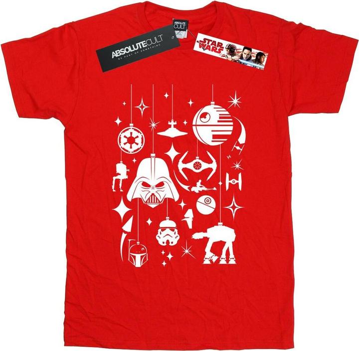 Star Wars Christmas Decorations TShirt (XL)