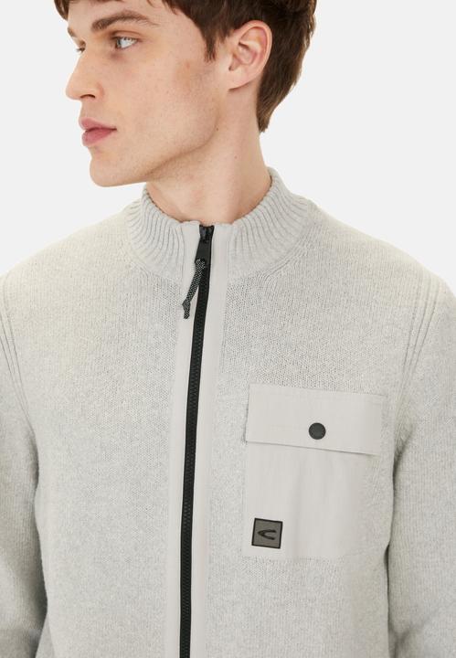 Actual product image Camel Active Strickjacke mit Troyer-Kragen (4XL)