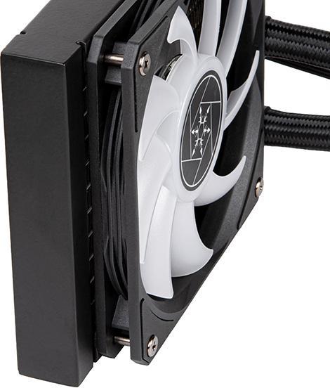 Immagine prodotto Silverstone SST-VD120-SLIM - Raffreddatore a liquido All-In-One sottile ad alte prestazioni, singolo 120 mm