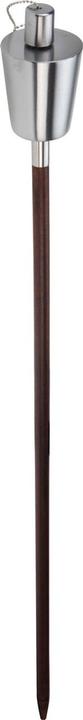 Image du produit ProGarden Lot de 4 torches de jardin à huile avec tige en bois de hêtre