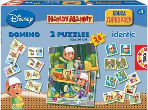 Produktbild Educa Superpack 4 in 1 - Handy Manny (25 Teile)