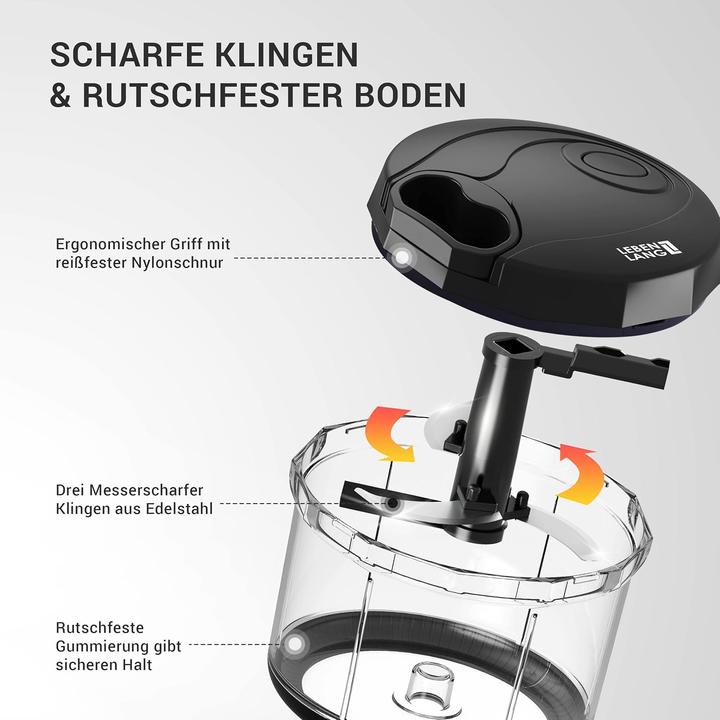 Produktbild Lebenlang Multizerkleinerer (1000 ml)