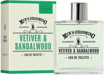 Immagine prodotto Scottish Fine Soaps Toelettatura per uomo Vetiver e legno di sandalo (Eau de toilette, 50 ml)