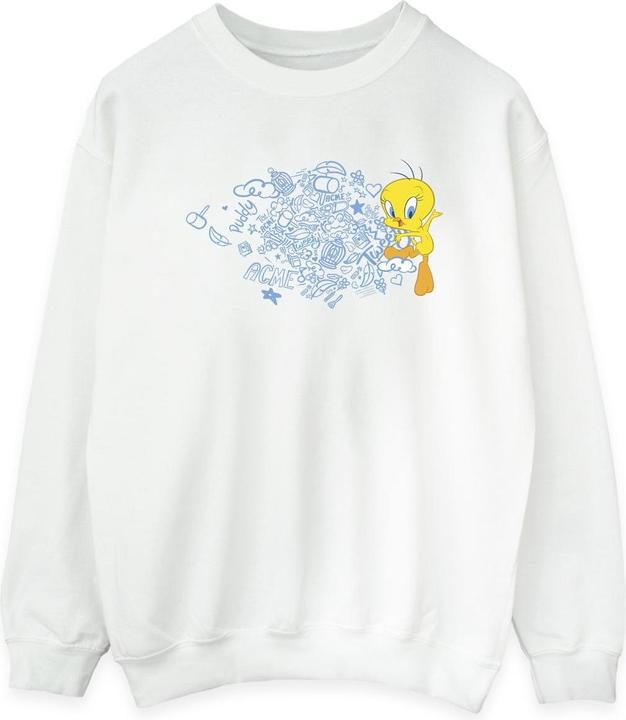 Looney Tunes ACME Doodles Tweety Sweatshirt (S)