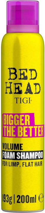 Actual product image Tigi Bed Head - Bigger The Better Volume Foam Shampoo (200 ml, Liquid shampoo)