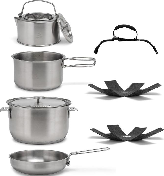 Actual product image Campo Libre. Cooking set ENZO