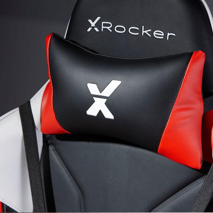 Produktbild X Rocker Chaise de jeu eSport Agility Sport avec ajustement ergonomiqueRouge