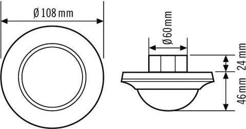 Image du produit Esylux Präsenz- und Bewegungsmelder (24 m)