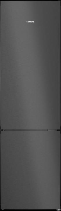 Siemens iQ300, Freistehende Kühl-Gefrier-Kombination mit Gefrierbereich unten, 203 x 60 cm, BlackSteel, MK69 (363 l)