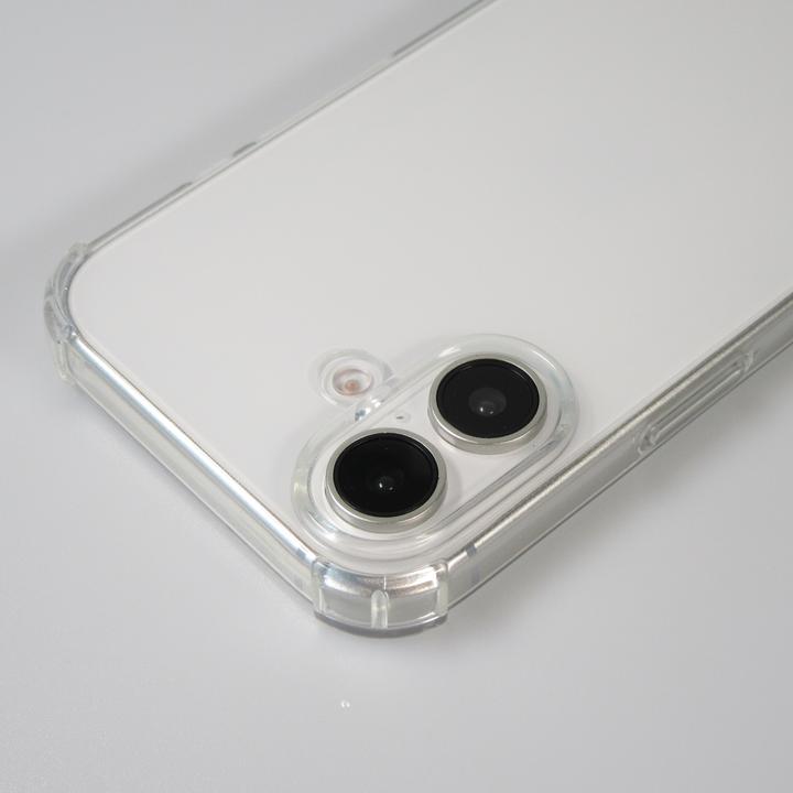 Produktbild PhoneLook Hülle Gummi transparent mit Seil blau (Apple iPhone 16 Plus)