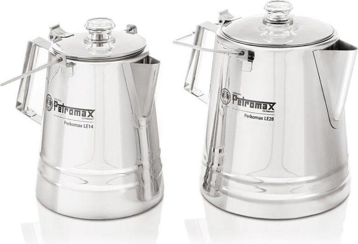Actual product image Petromax Percolator Perkomax le28 stainless steel