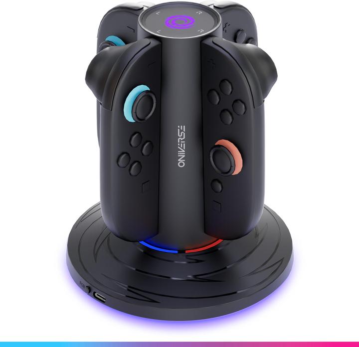 Produktbild Oniverse QUADRANT Magnetische Ladestation für 4 Joycons™ - Gaming-Zubehör (Switch)